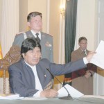 Presidente Constitucional del Estado Pluri Nacional de Bolivia